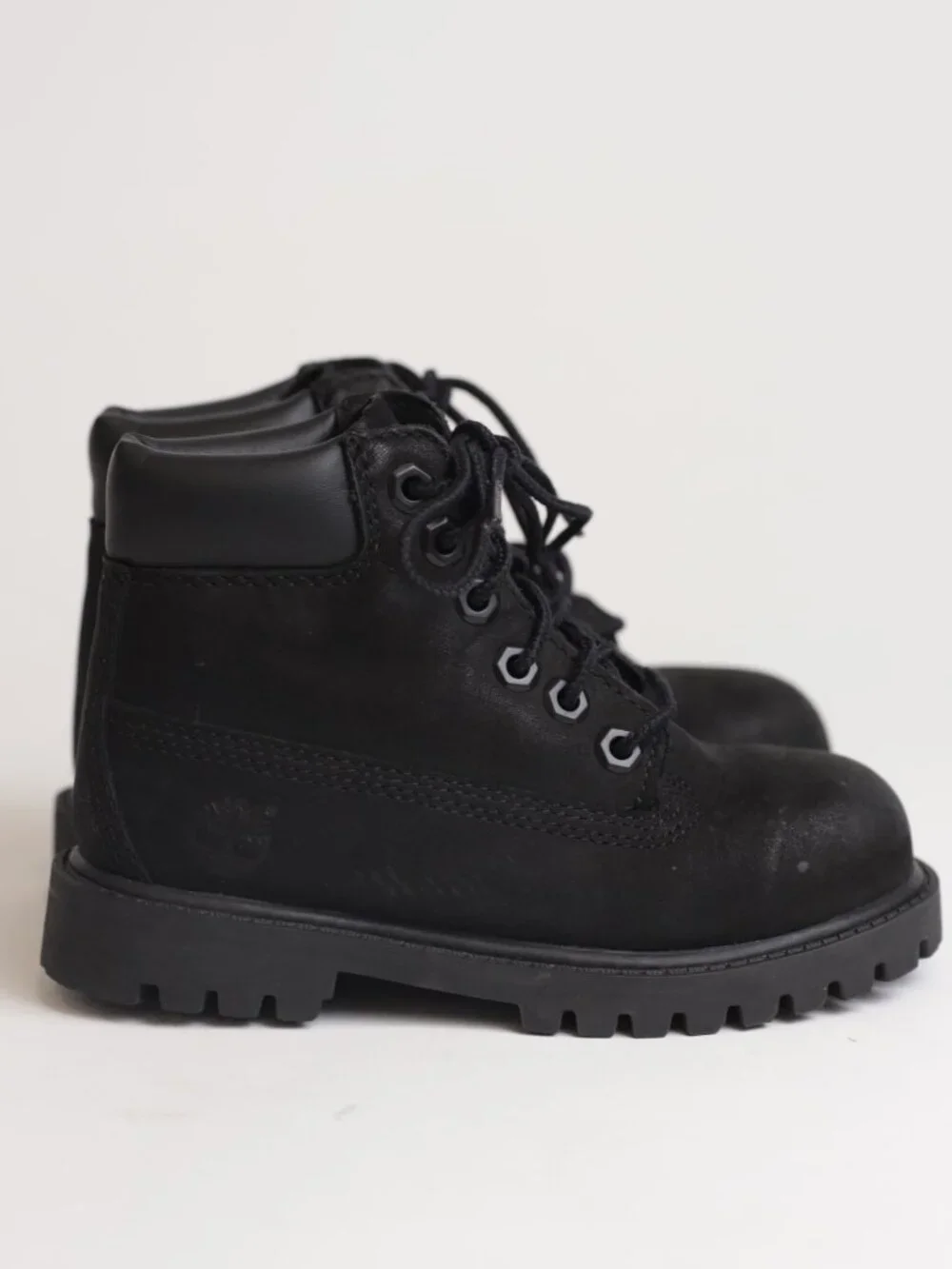 Timberland Toddler Premium 6in Waterproof Boots - Black Nubuck Size US 9